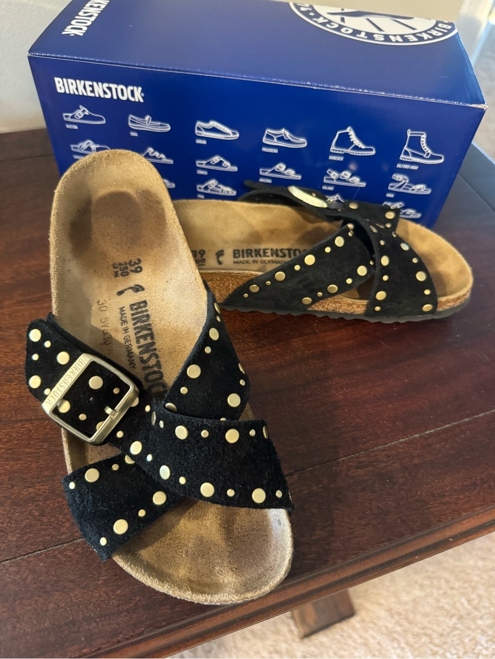 Birkenstock Siena Rivet crisscross strap sandal